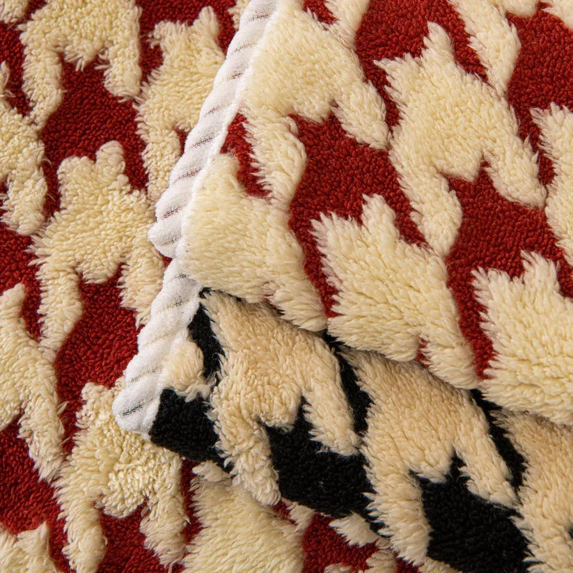 Mari Kaymaz Tabanlı Koltuk Örtüsü Seti