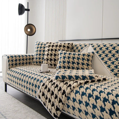 Mari Kaymaz Tabanlı Koltuk Örtüsü Seti