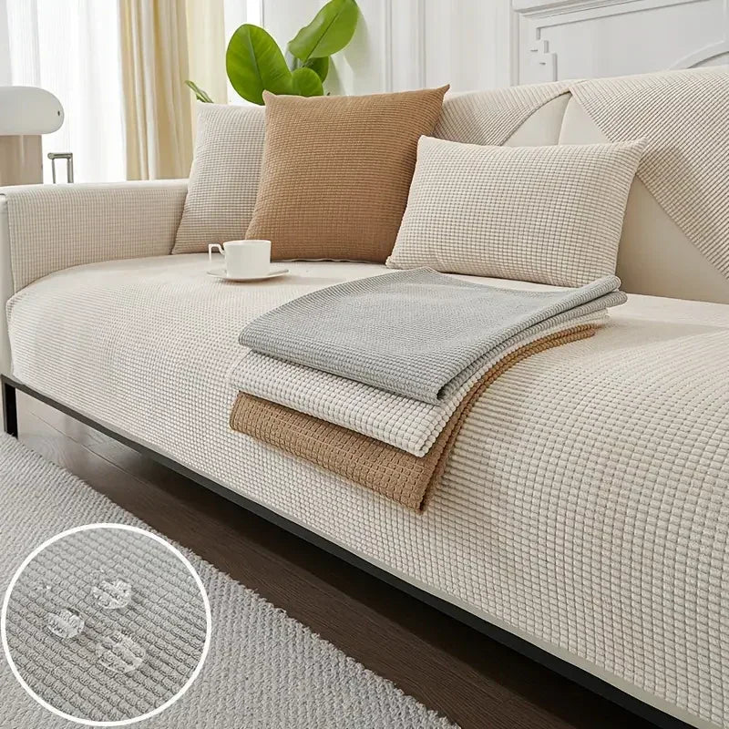 Alvor Kaymaz Tabanlı Koltuk Örtüsü Seti