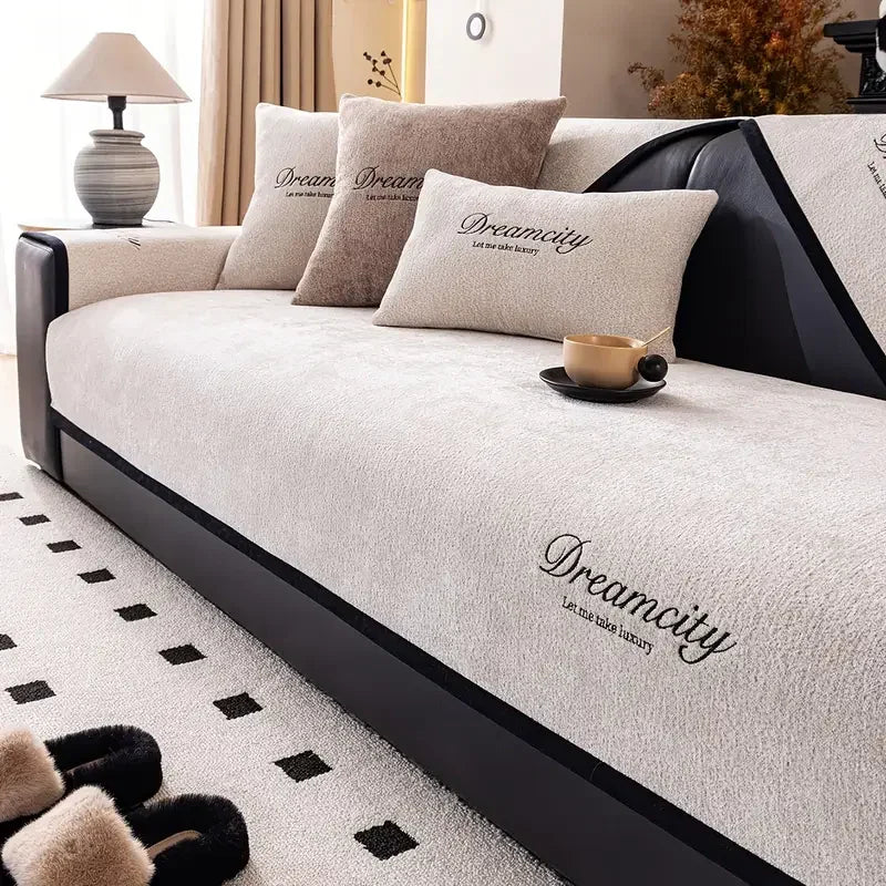 Dream Kaymaz Tabanlı Koltuk Örtüsü Seti