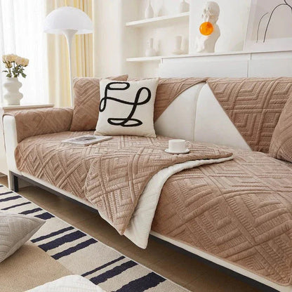 Garden Kaymaz Tabanlı Koltuk Örtüsü Seti